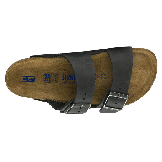 Birkenstock Leather Arizona Soft Footbed